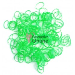 Elastice pentru codite de par, set 70 bucati RT Verde